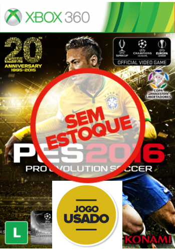 PES 2016 (seminovo) - Xbox 360